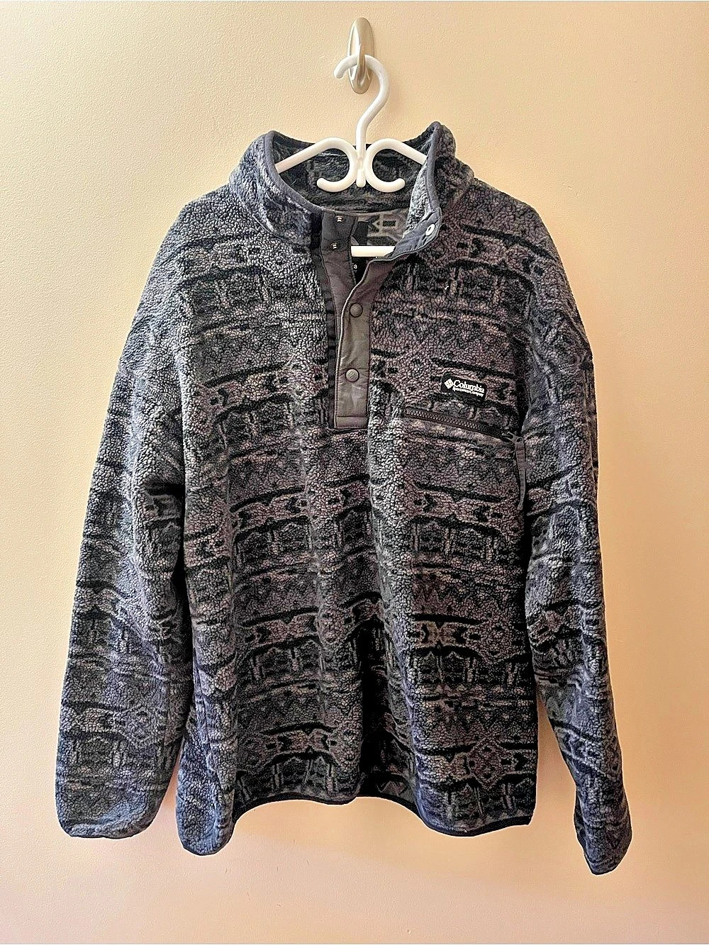 Columbia Men's Helvetia II Printed Half-Snap Fleece XL